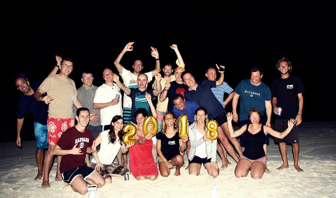 Groupe de plongeur | Croisière plongée Maldives
