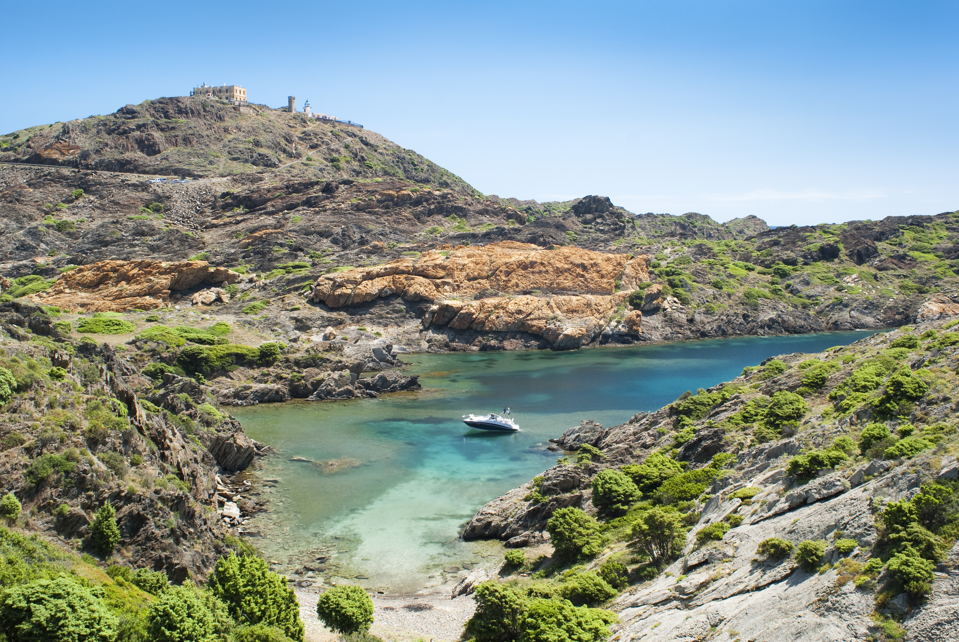 Départ pour Cala Montjoi