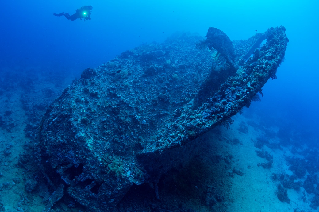 La route vers le détroit de Tiran