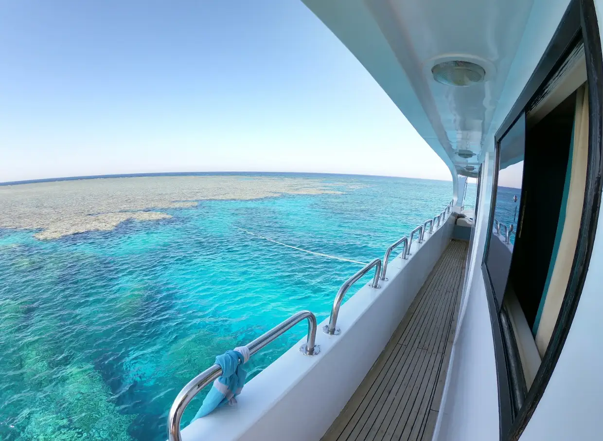 Retour à la marina.